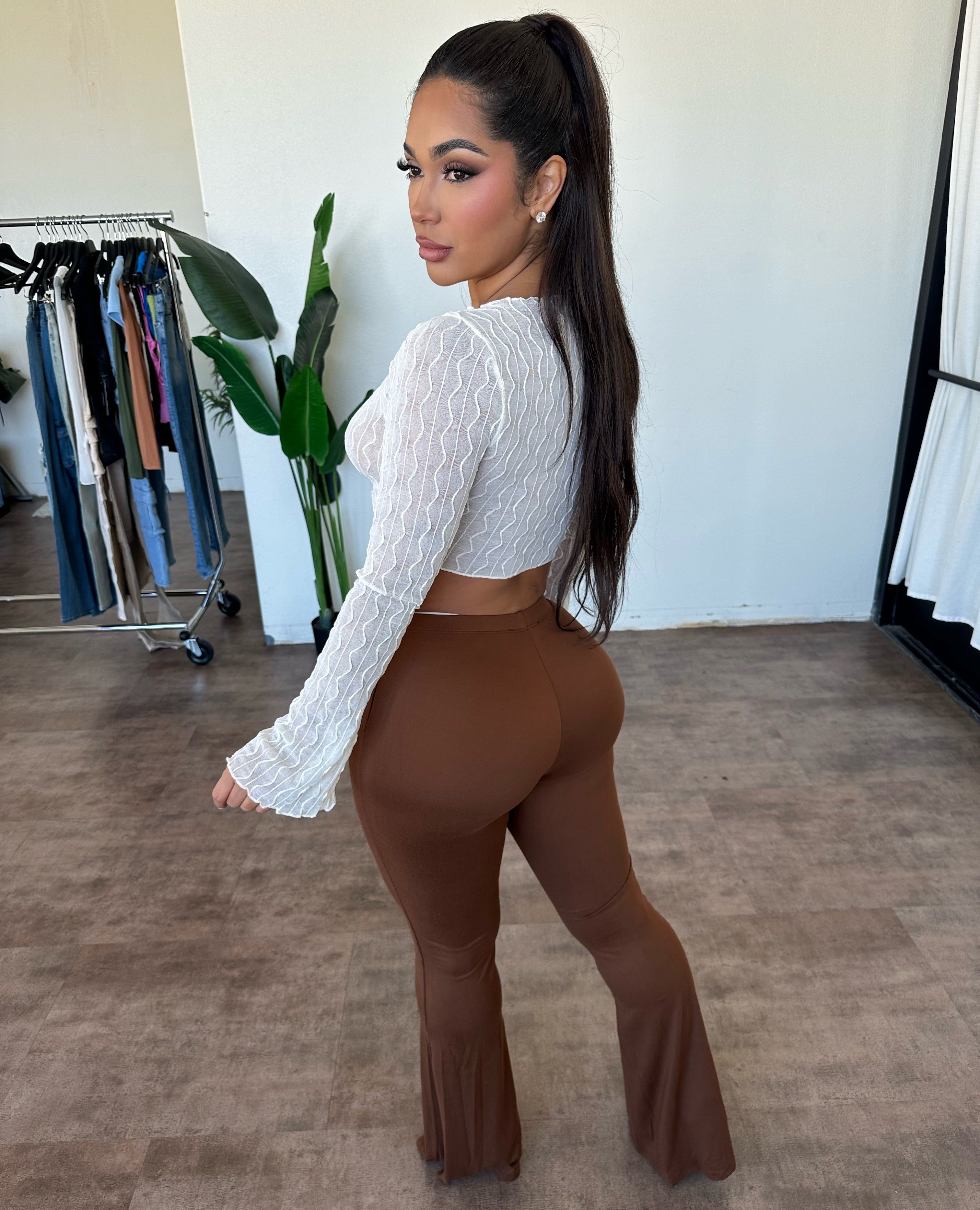 Olivia Pants (Brown) sold by OOTDFash product image thumbnail 2