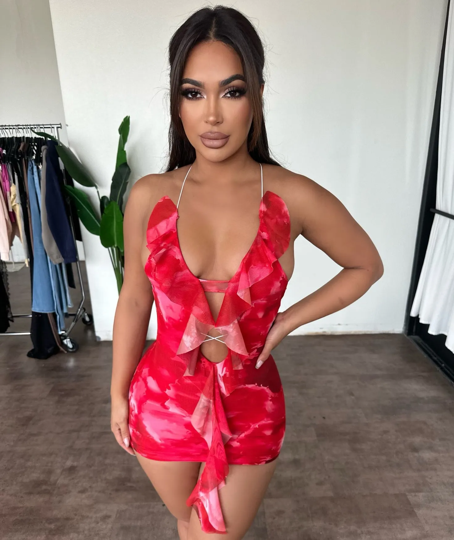 Desi Dress (Hot Pink) sold by OOTDFash