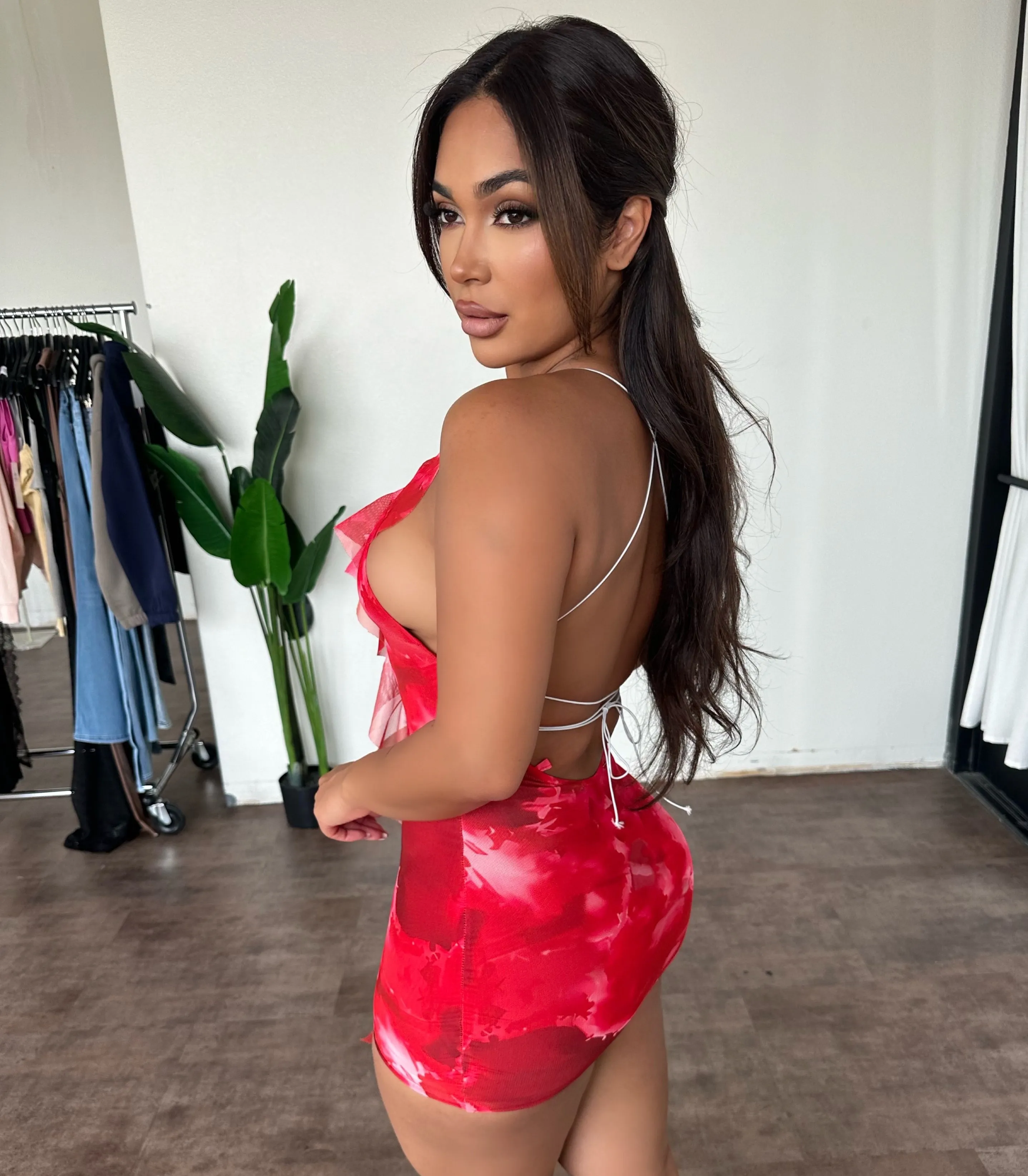 Desi Dress (Hot Pink) sold by OOTDFash product image thumbnail 2