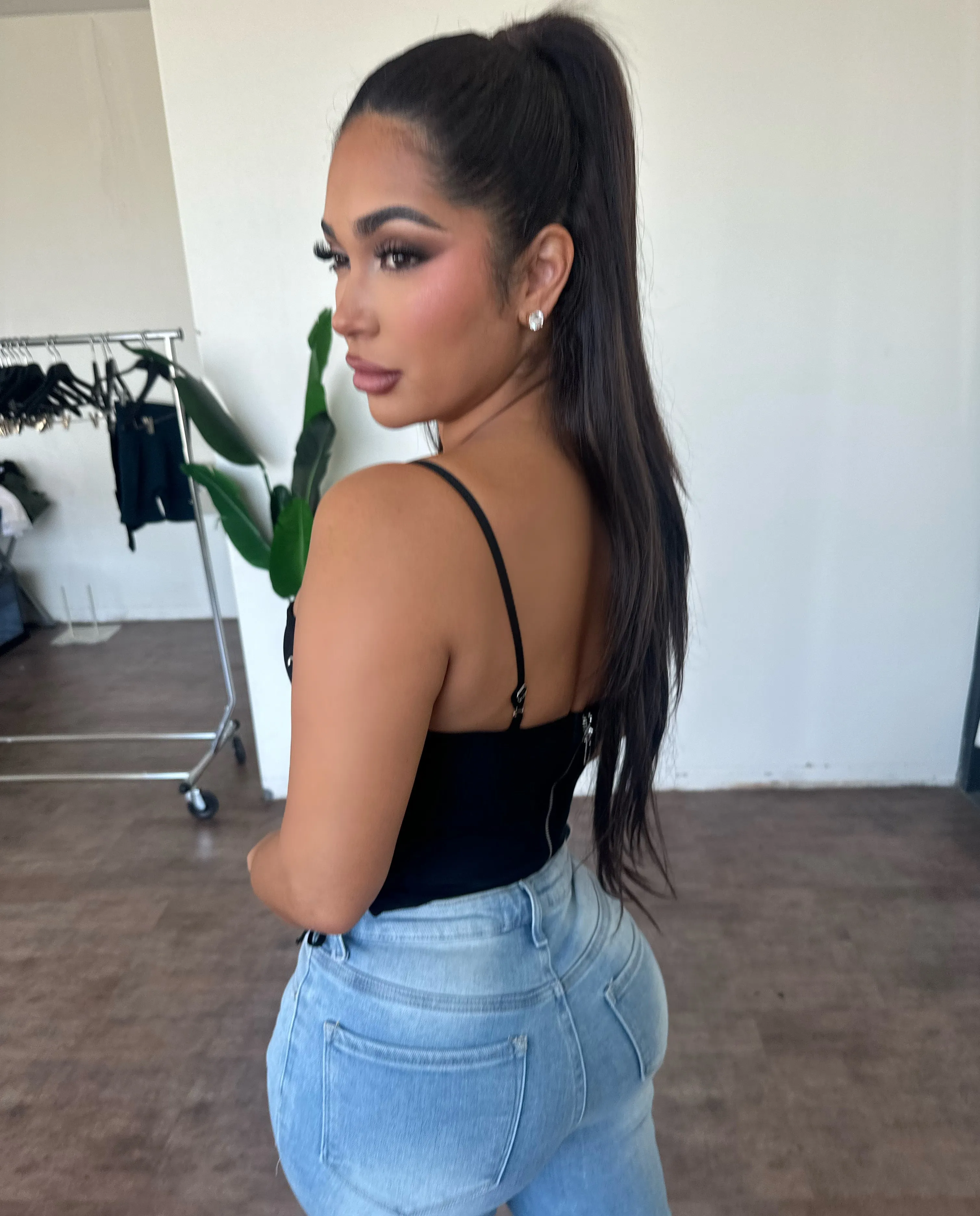 Tied Corset Top(Black) sold by OOTDFash product image thumbnail 2