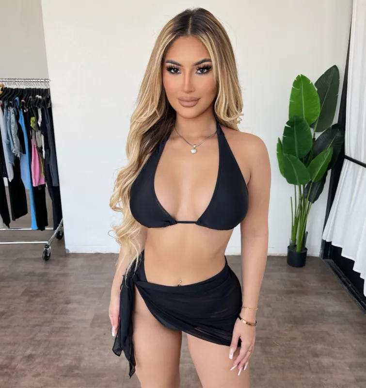 Sammie 3 Piece Set(Black) sold by OOTDFash