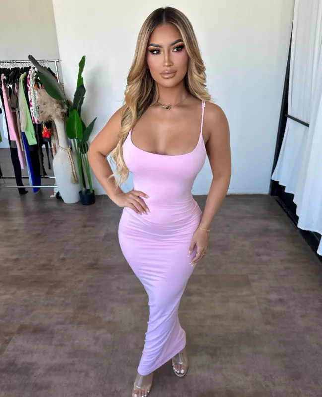 Cinthya Dress (Pink) sold by OOTDFash