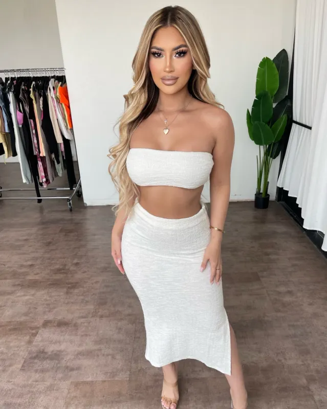 Brooke 2 Piece Set(Cream) sold by OOTDFash