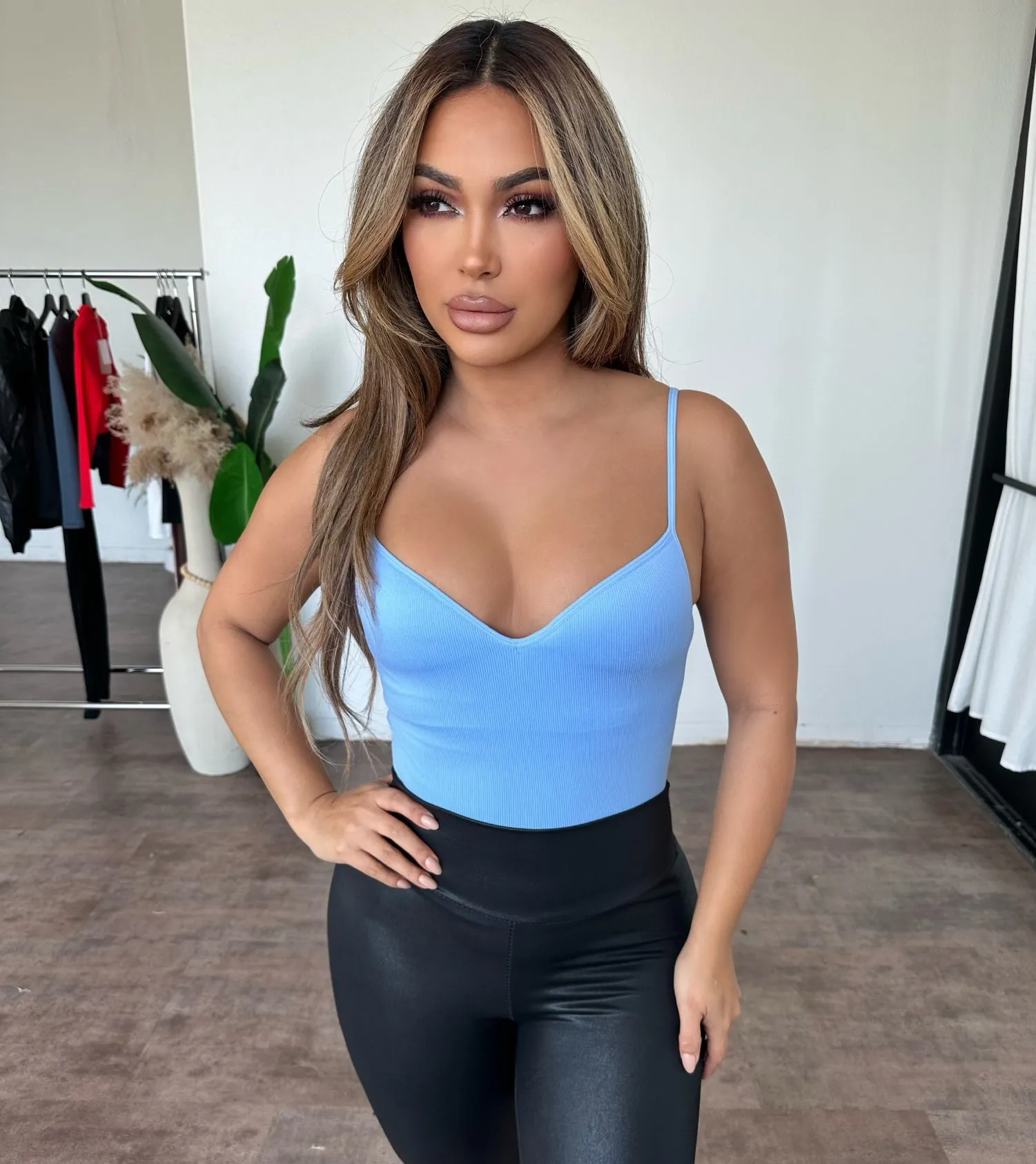 Joelle Top (Blue) sold by OOTDFash