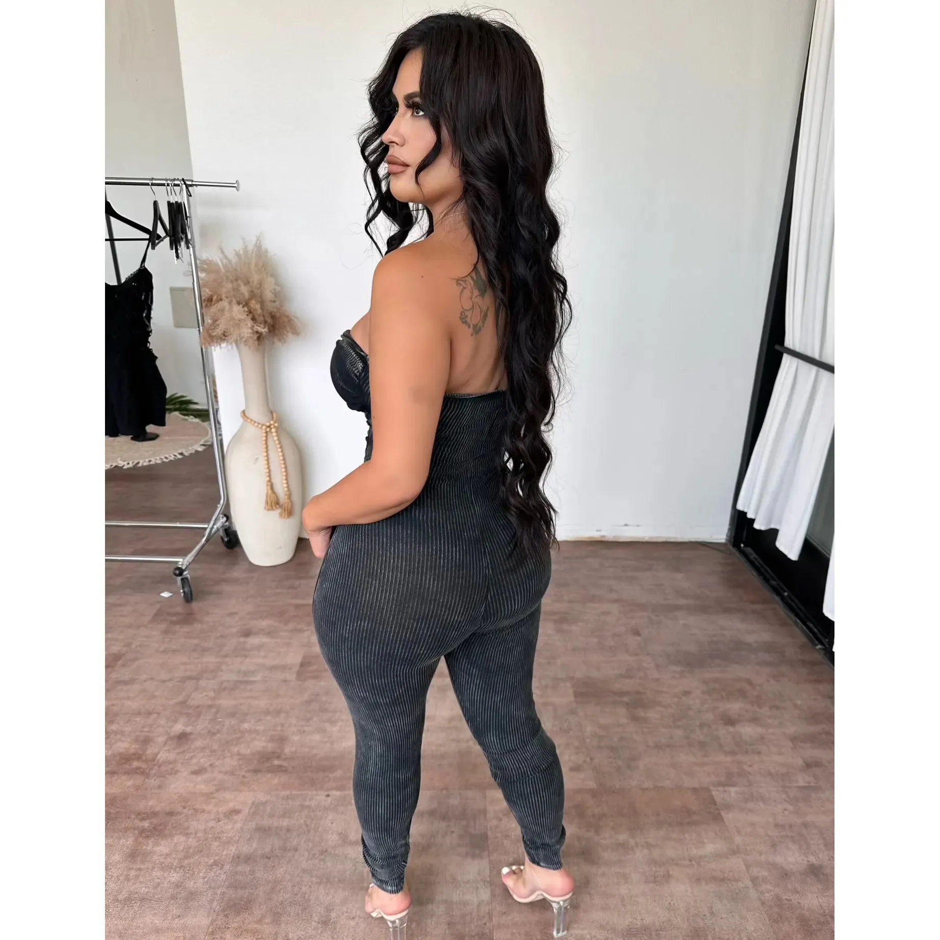 Bianca Jumpsuit (Black) sold by OOTDFash product image thumbnail 2