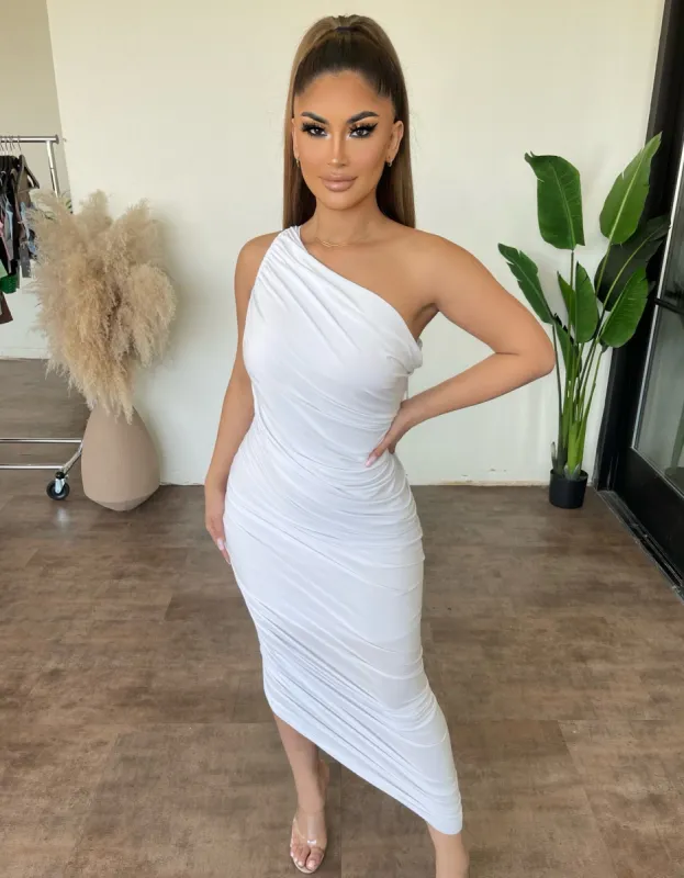 Luna Dress(White) sold by OOTDFash