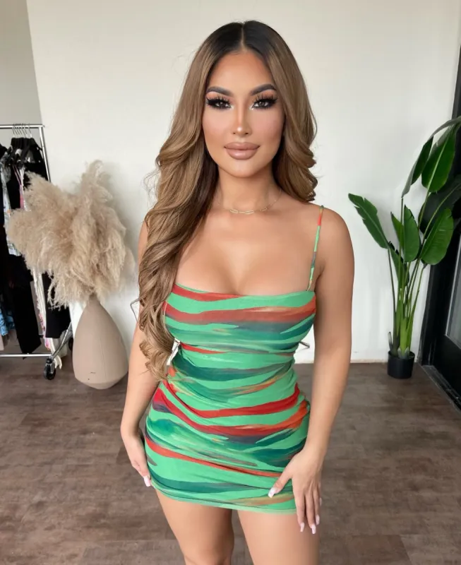 Mimi Dress(Green) sold by OOTDFash