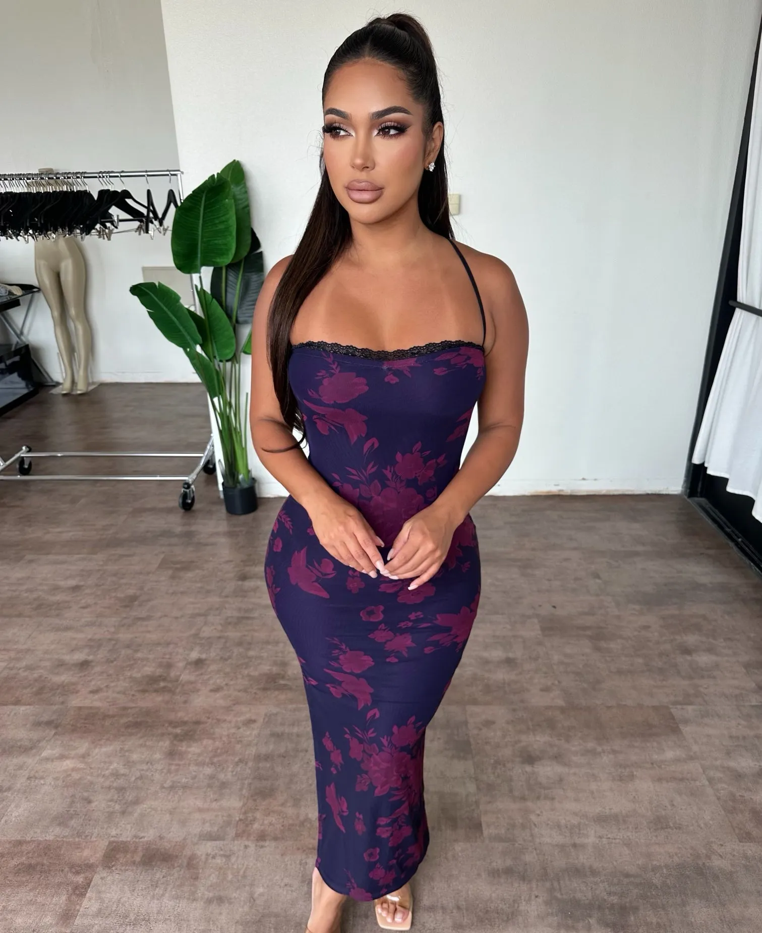 Yaneli Dress(Wine Red) sold by OOTDFash