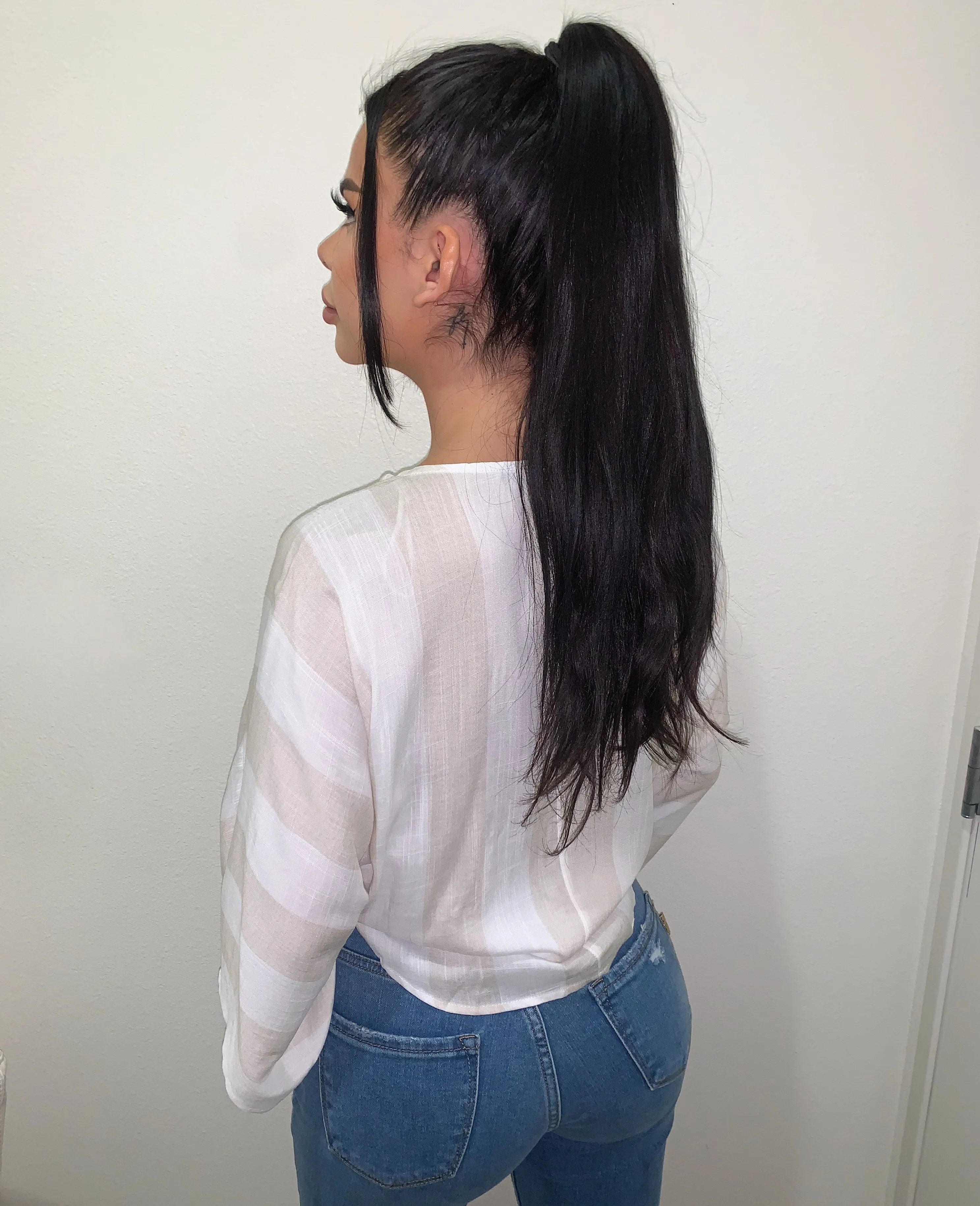 Ellie Stripe Top(Taupe)FINAL SALE sold by OOTDFash product image thumbnail 2