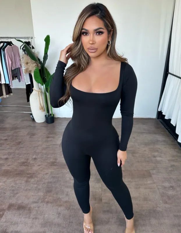 Violet Jumpsuit (Black) sold by OOTDFash