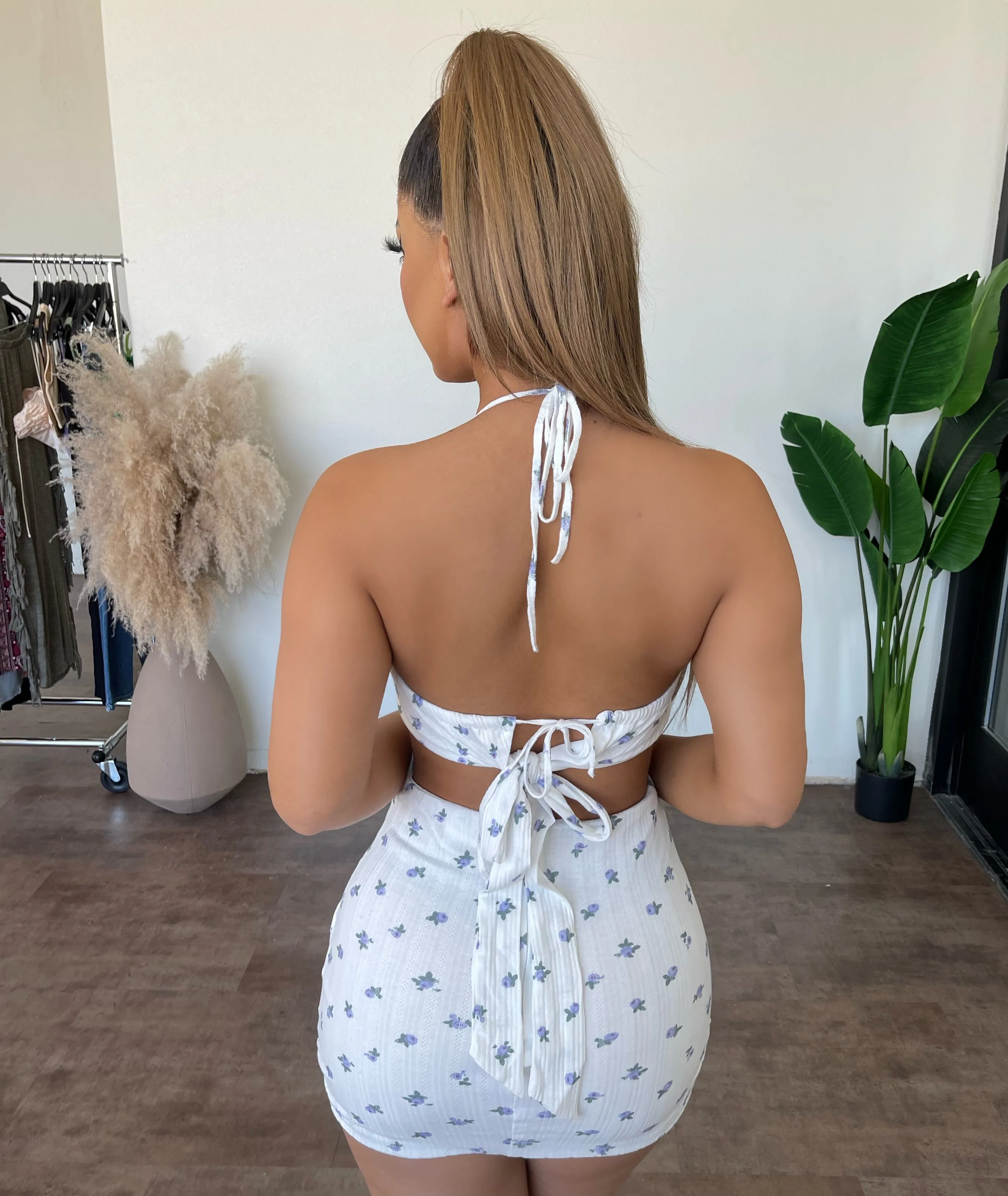 Jessica Halter Dress(White Floral)Final Sale sold by OOTDFash product image thumbnail 2