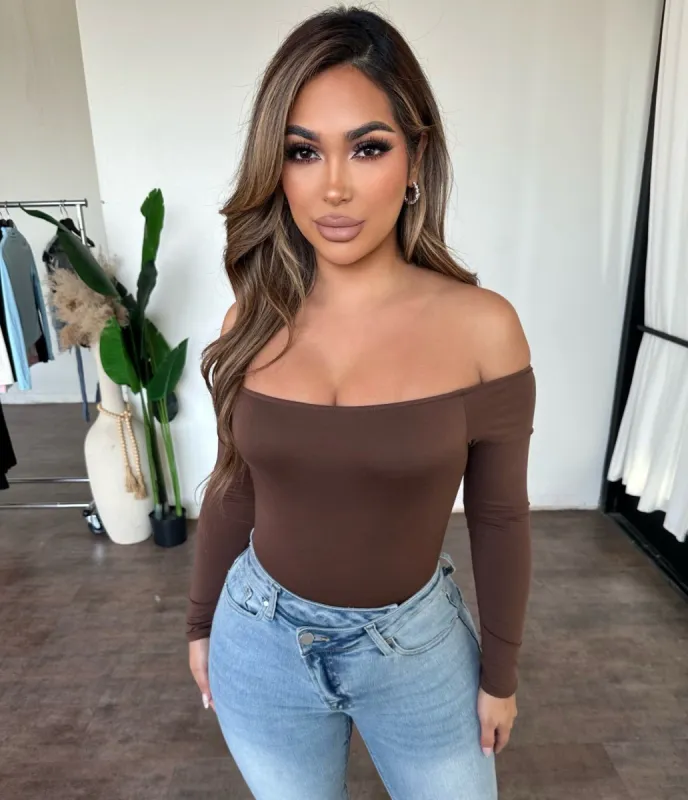 Doris Top (Brown) sold by OOTDFash