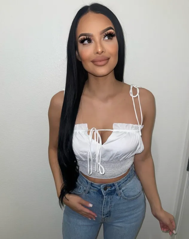 Kimberly Cami Top(White)FINAL SALE sold by OOTDFash