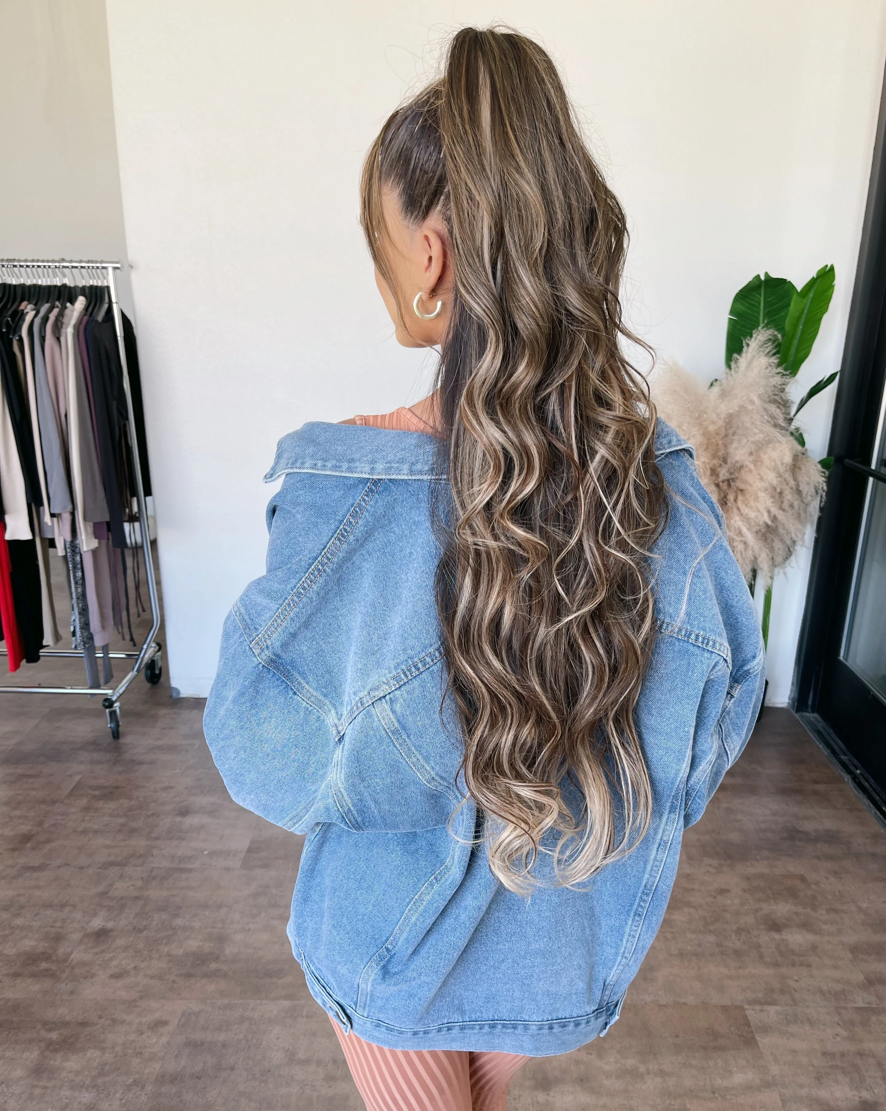 Vinny Oversize Denim Jacket(Denim) sold by OOTDFash product image thumbnail 3