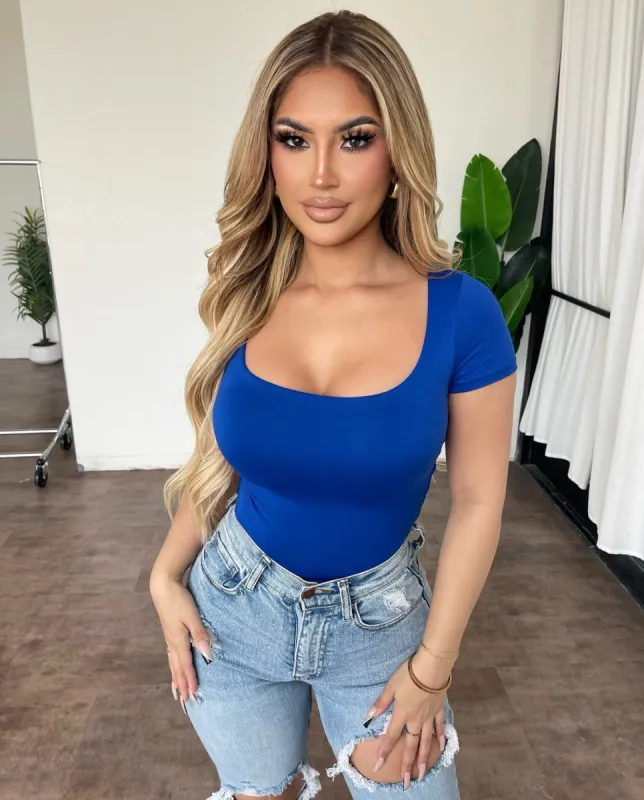 Reena Top(Royal Blue) sold by OOTDFash