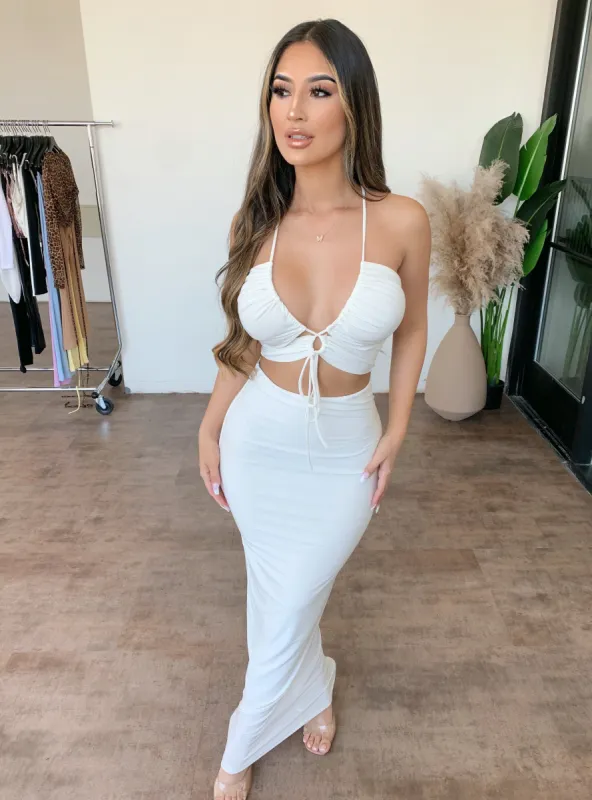 Jules Cami Skirt Set(Off White) sold by OOTDFash