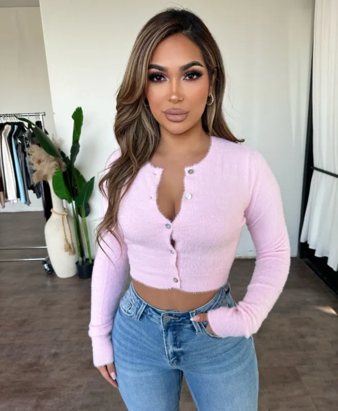 Lucy Sweater Top (Blush) sold by OOTDFash