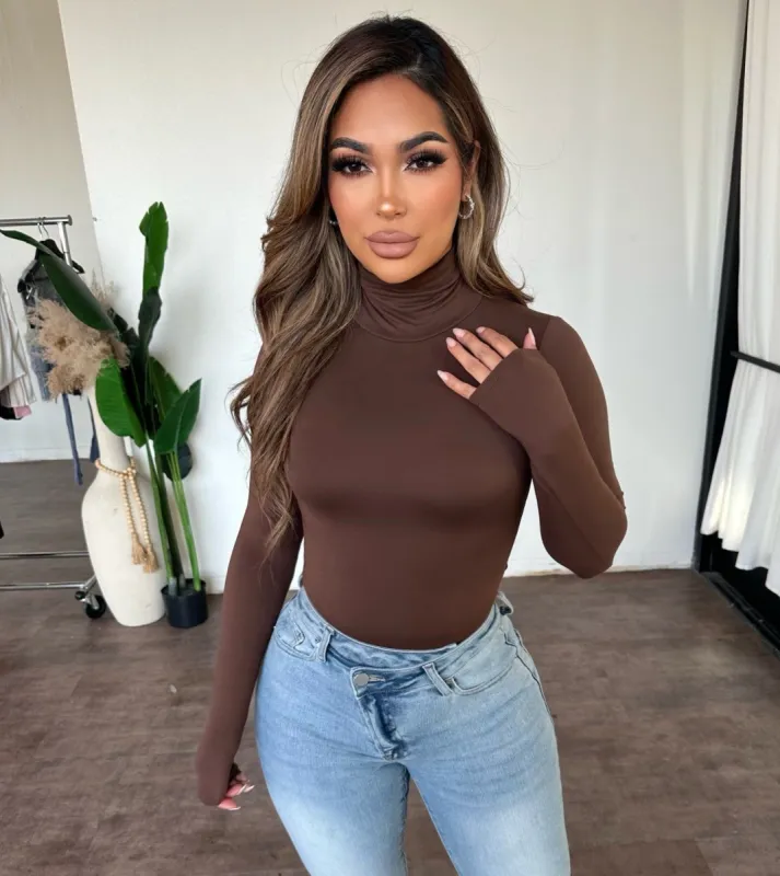 Mia Top (Brown) sold by OOTDFash