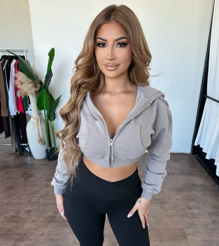 Calista Hoodie (Ash) sold by OOTDFash