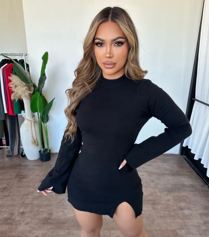 Priscilla Dress (Black) sold by OOTDFash