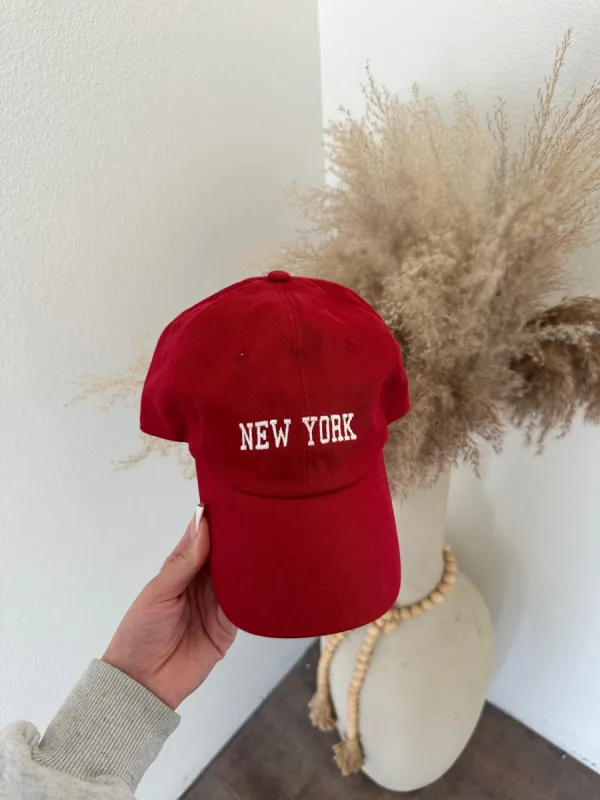 New York Red/White Hat sold by OOTDFash