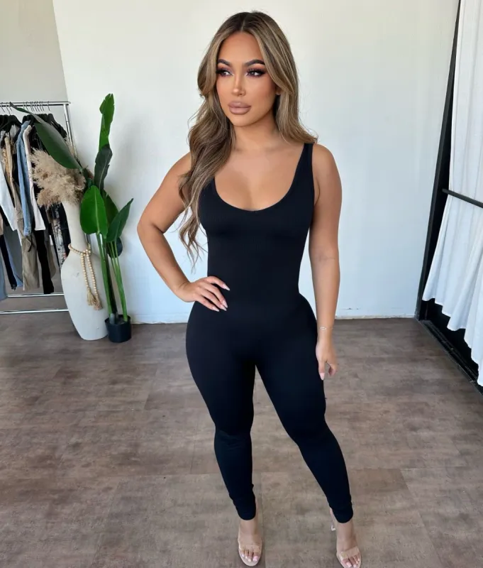 Marie Jumpsuit (Black) sold by OOTDFash