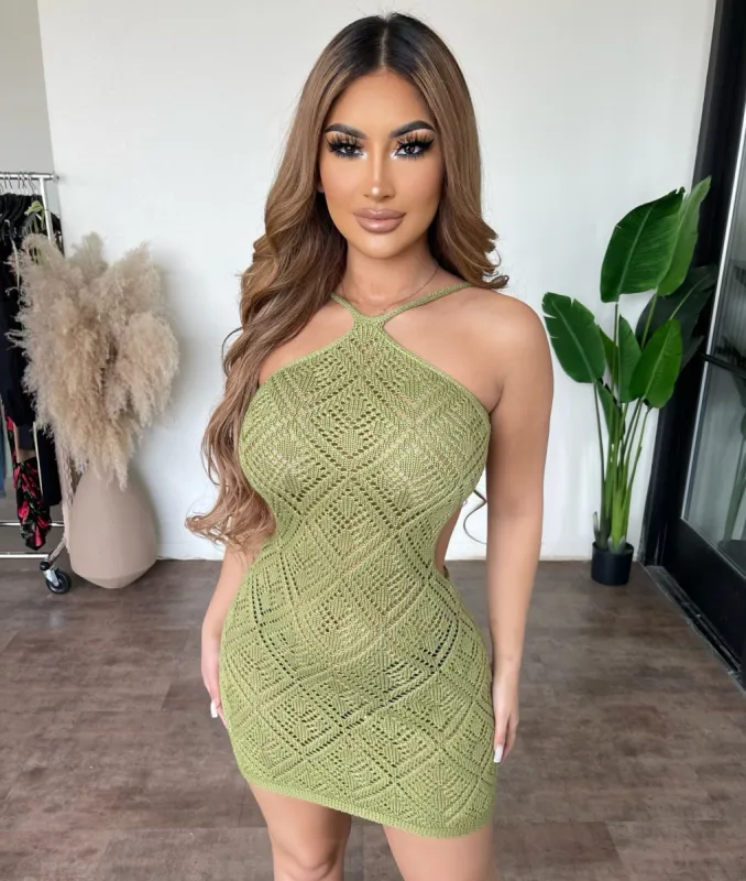 Zora Dress(Lime) sold by OOTDFash