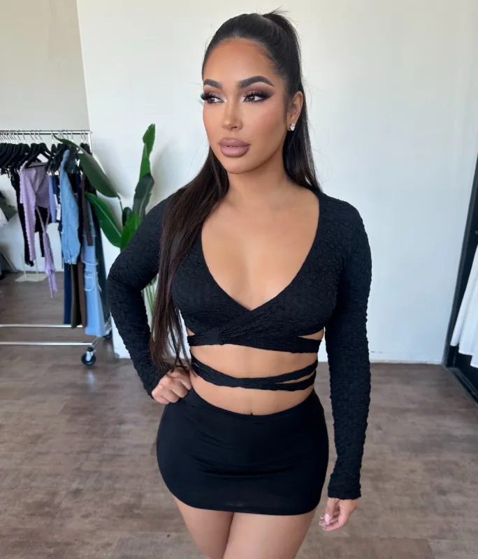 Wendy Skirt (Black) sold by OOTDFash