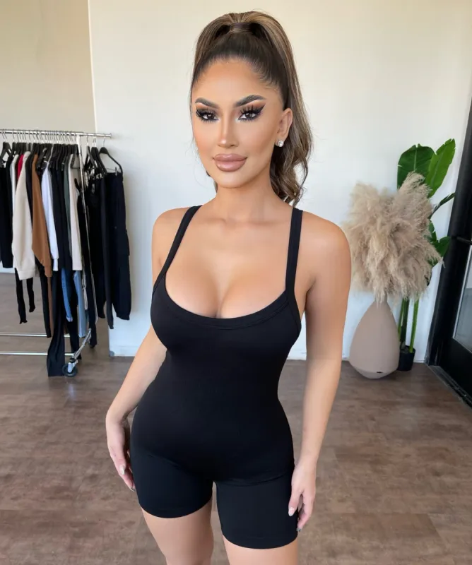Vyola Cami Jumpsuit(Black) sold by OOTDFash