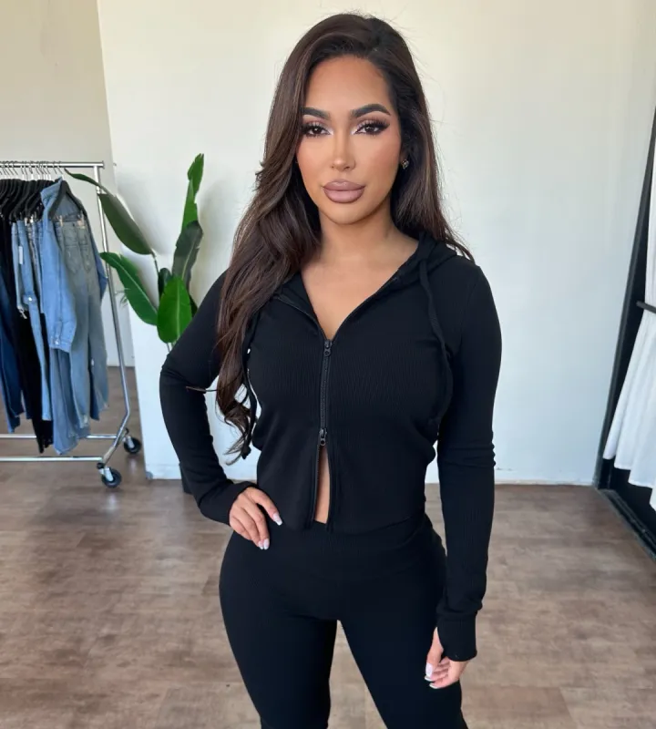 Veronica Hoodie (Black) sold by OOTDFash