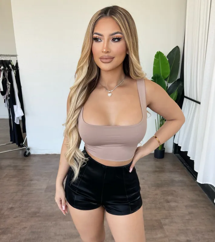 Gloria Tank Top(Taupe) sold by OOTDFash