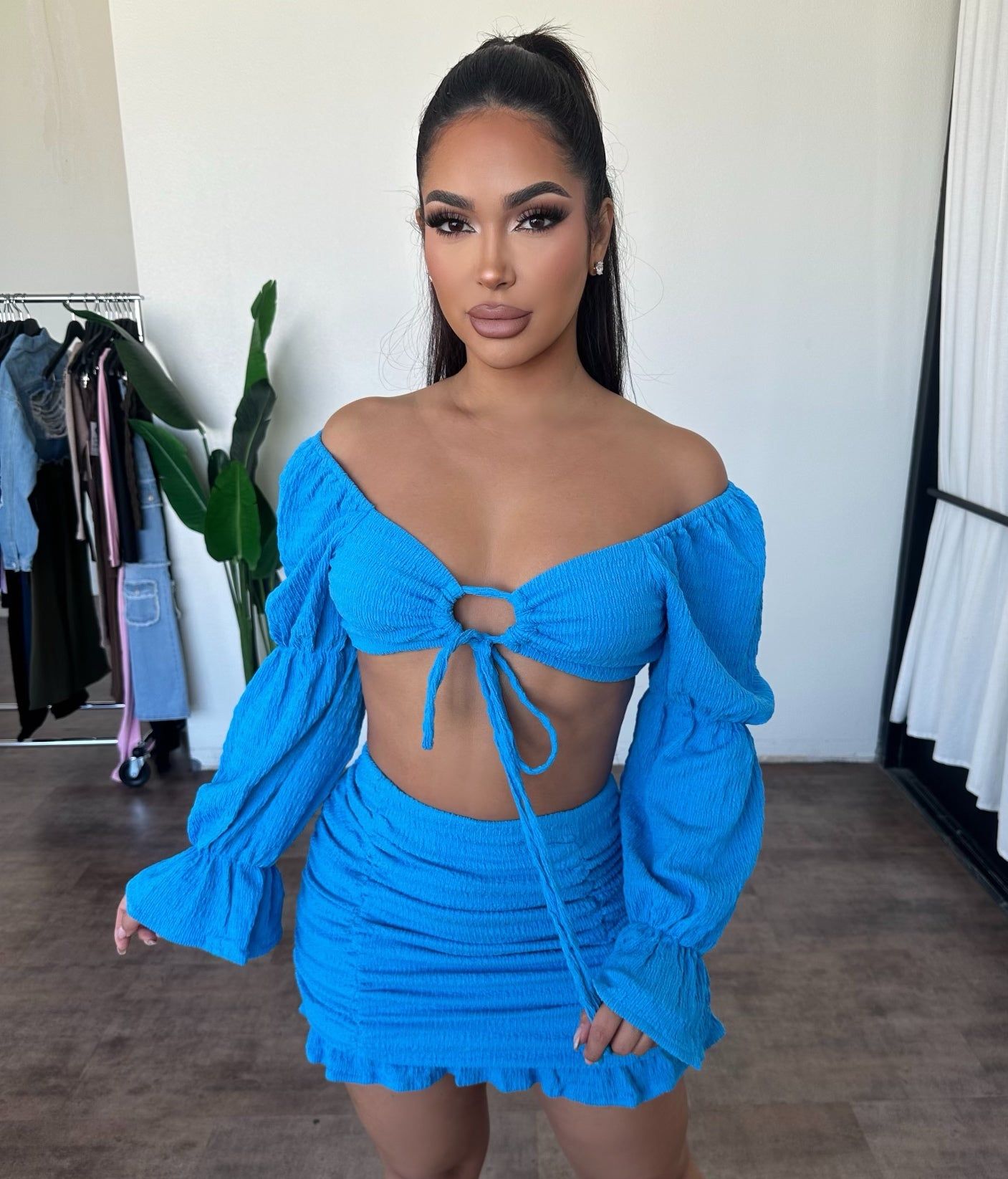 Patrisha Set (Blue) sold by OOTDFash