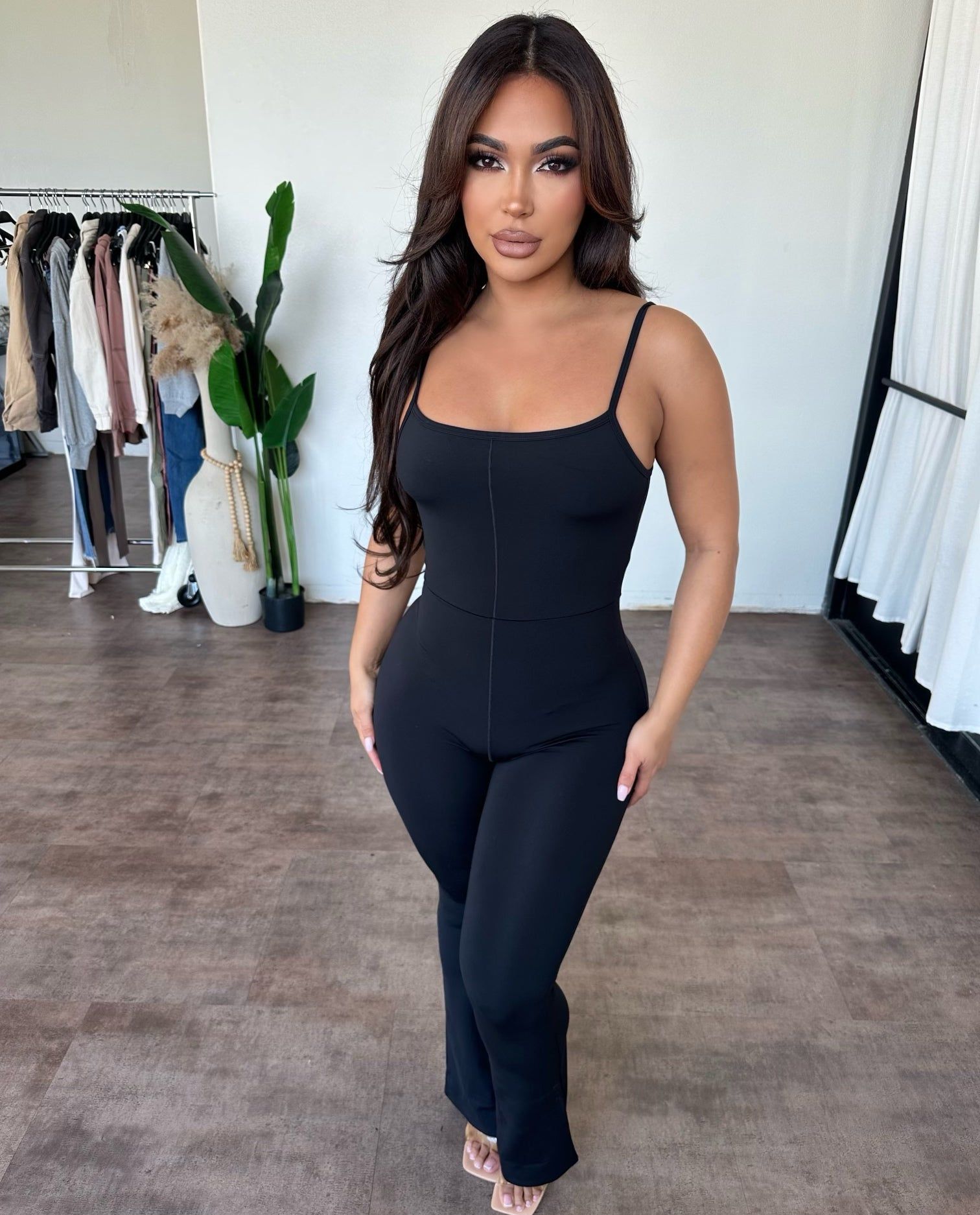 Olivia Jumpsuit (Black) sold by OOTDFash
