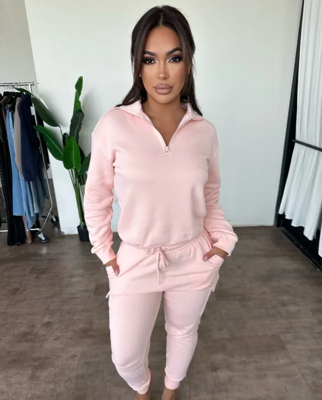 Wendy Joggers (Blush Pink) sold by OOTDFash