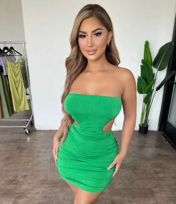 Debbie Dress(Green) sold by OOTDFash