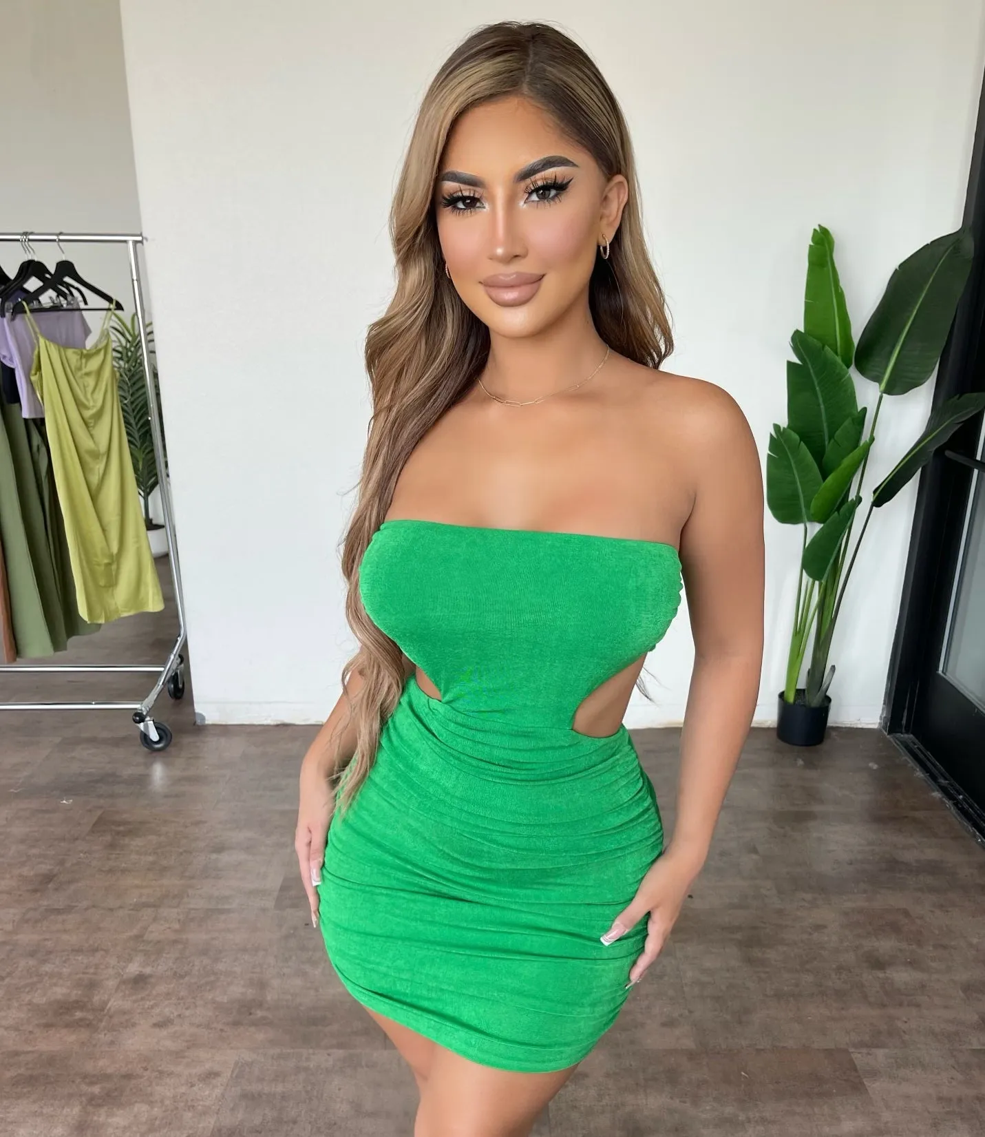 Debbie Dress(Green) sold by OOTDFash