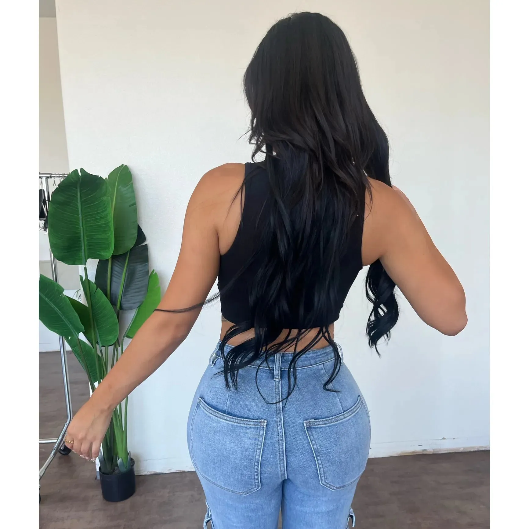 LA Shirt (Black) sold by OOTDFash product image thumbnail 2