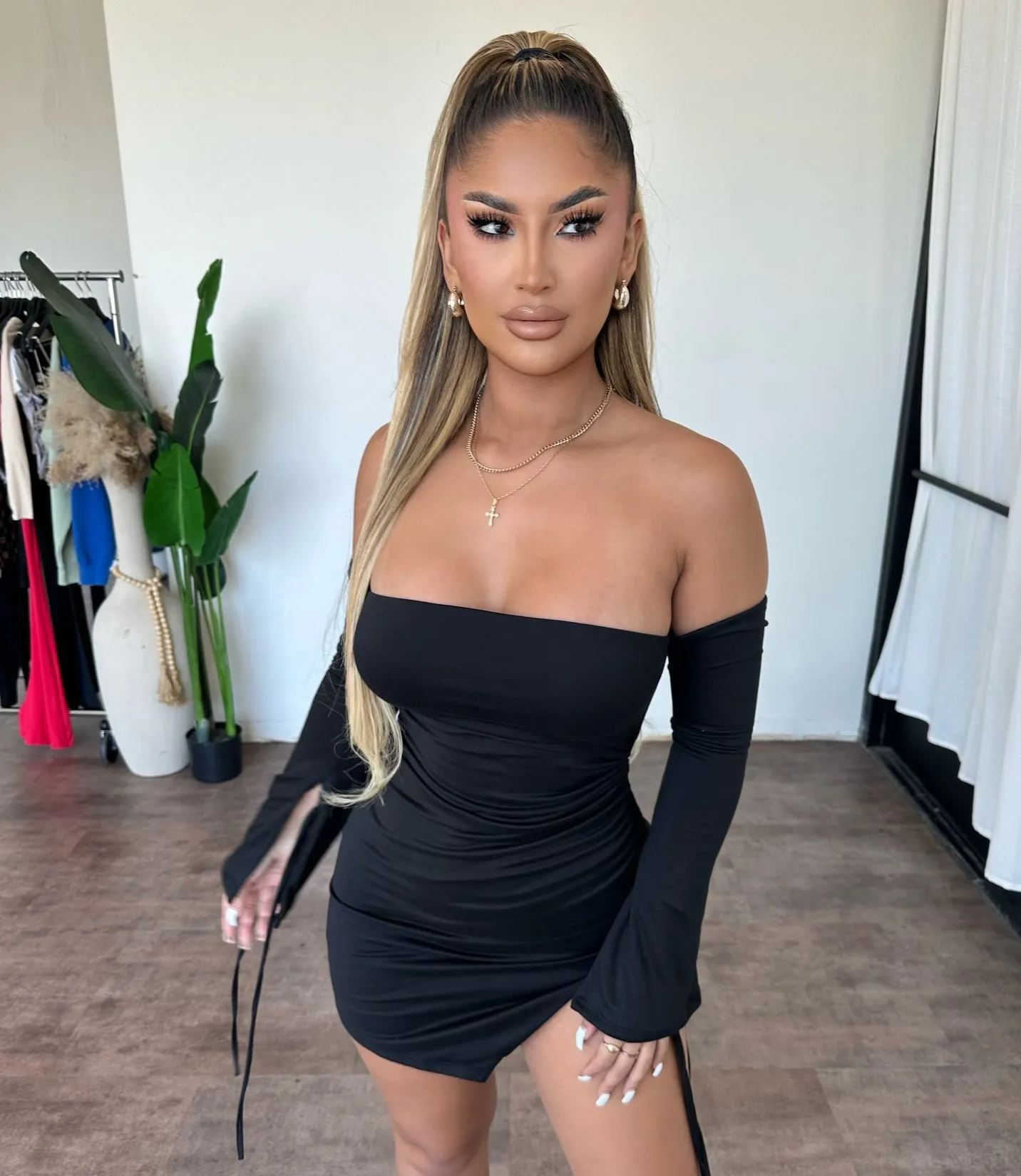 Dora Dress (Black) sold by OOTDFash