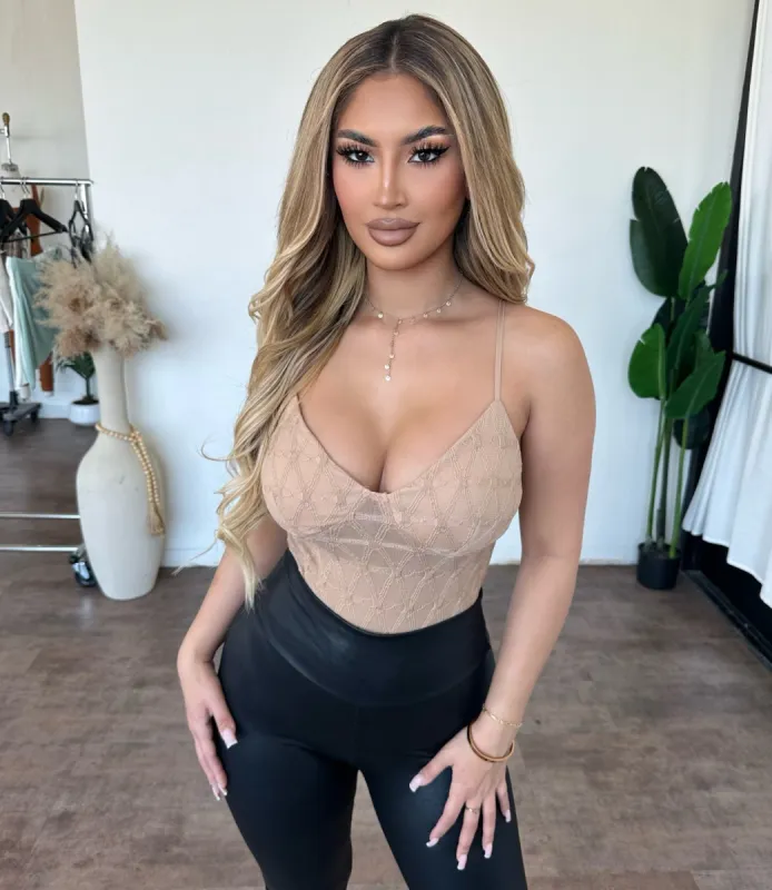 Fianna Bodysuit (Nude) sold by OOTDFash