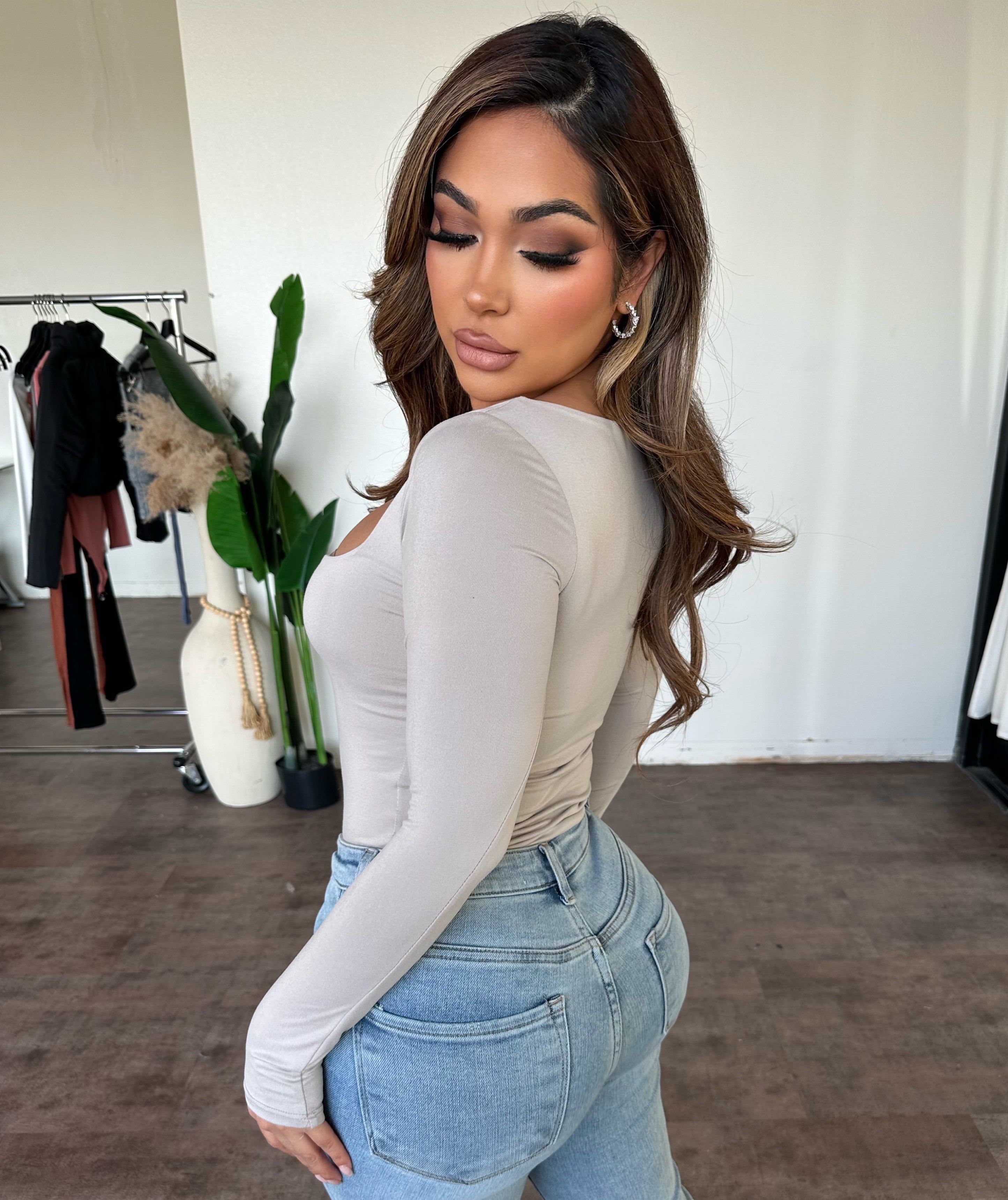 Lily Top (Oatmeal) sold by OOTDFash product image thumbnail 2