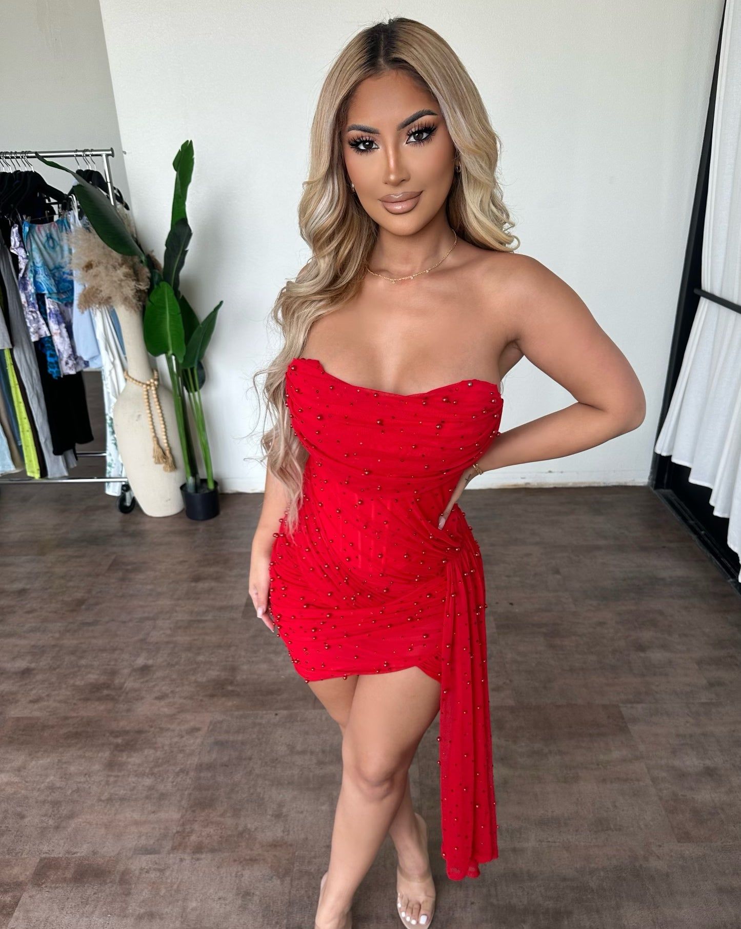 Birthday Girl Dress (Red) sold by OOTDFash