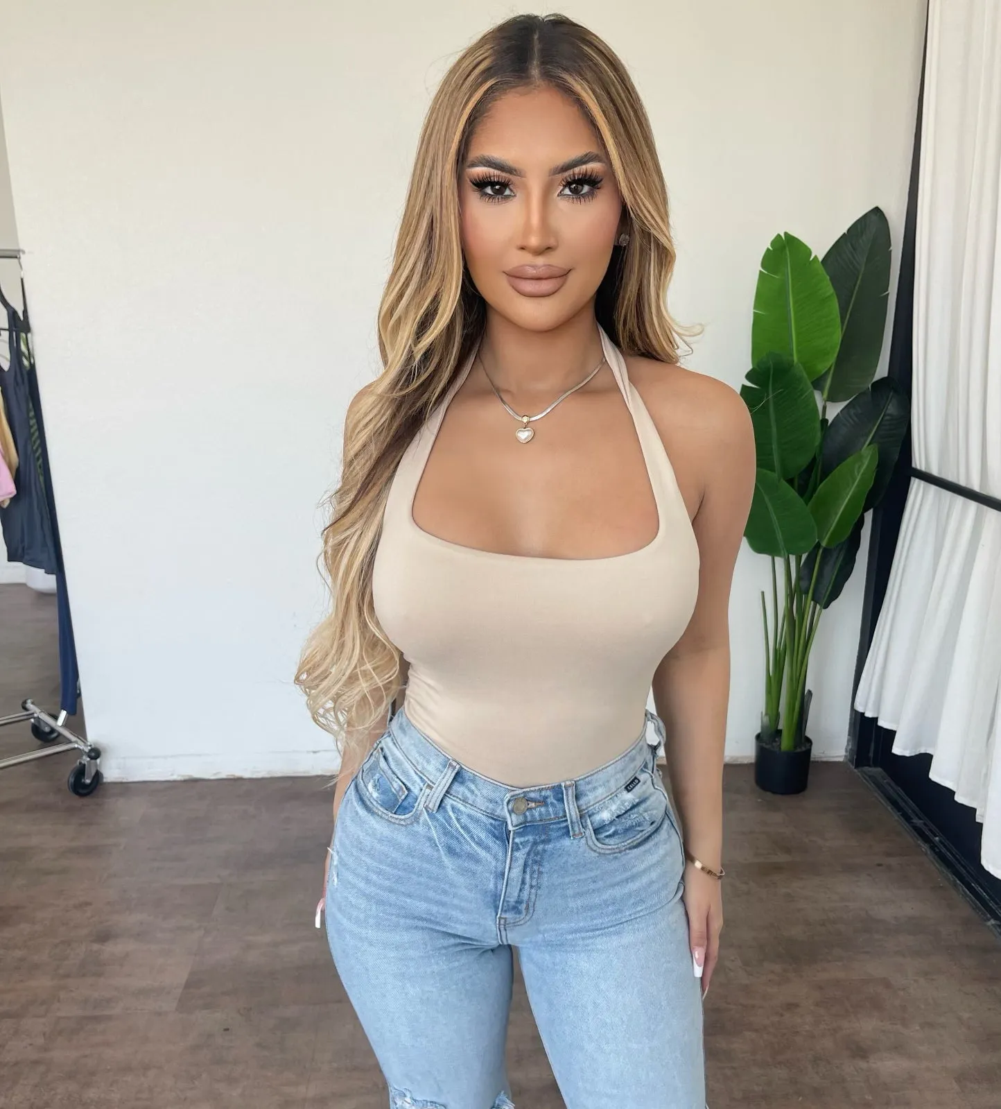 Daisy Cropped Top(Taupe) sold by OOTDFash