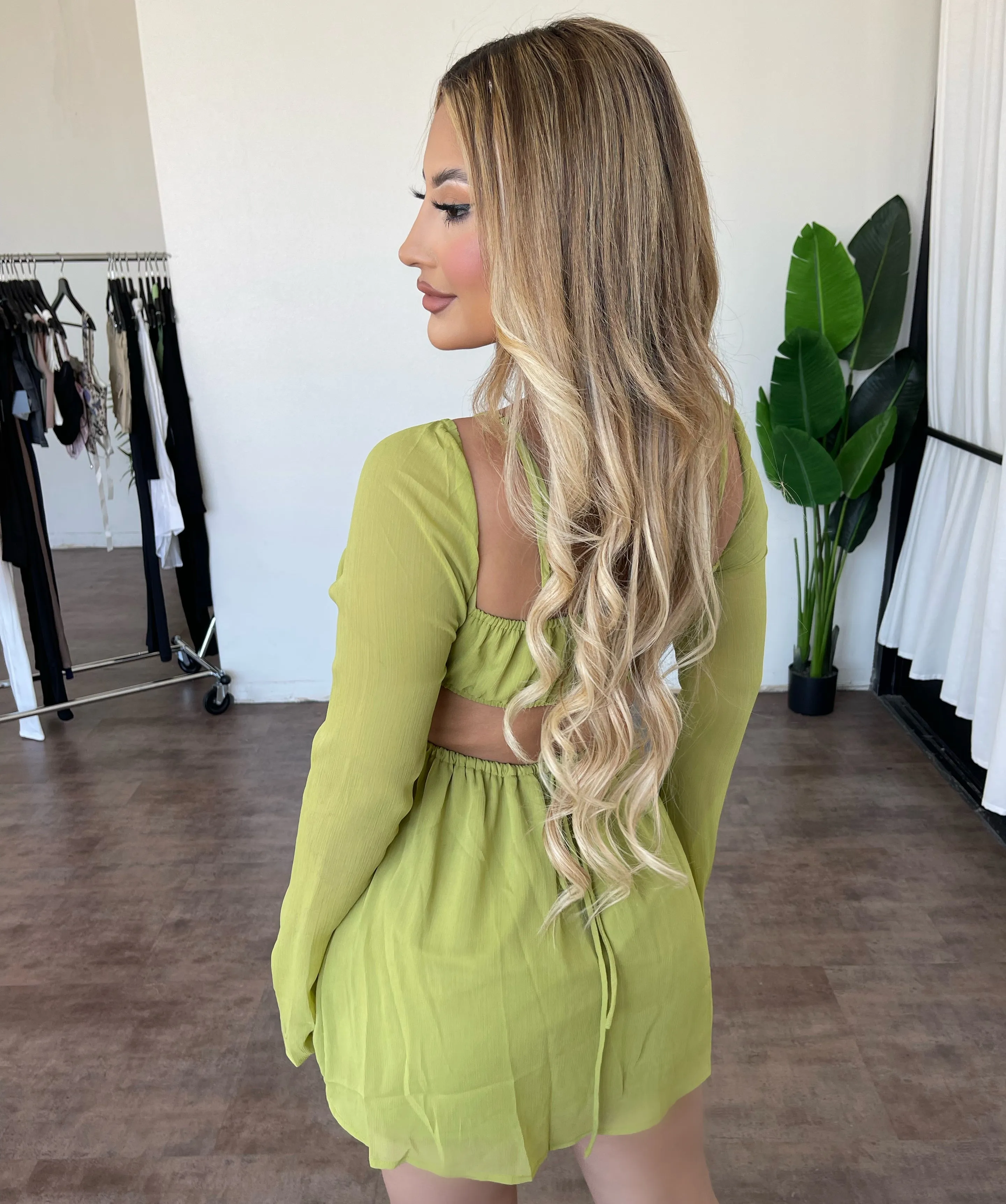 Marisa Dress(Matcha/Green) sold by OOTDFash product image thumbnail 2