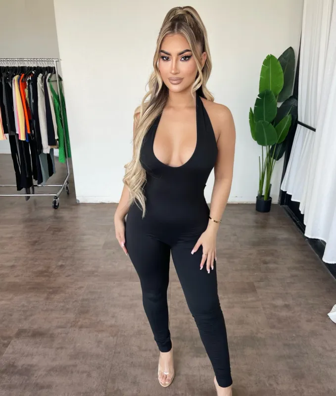 Nicky Jumpsuit(Black) sold by OOTDFash