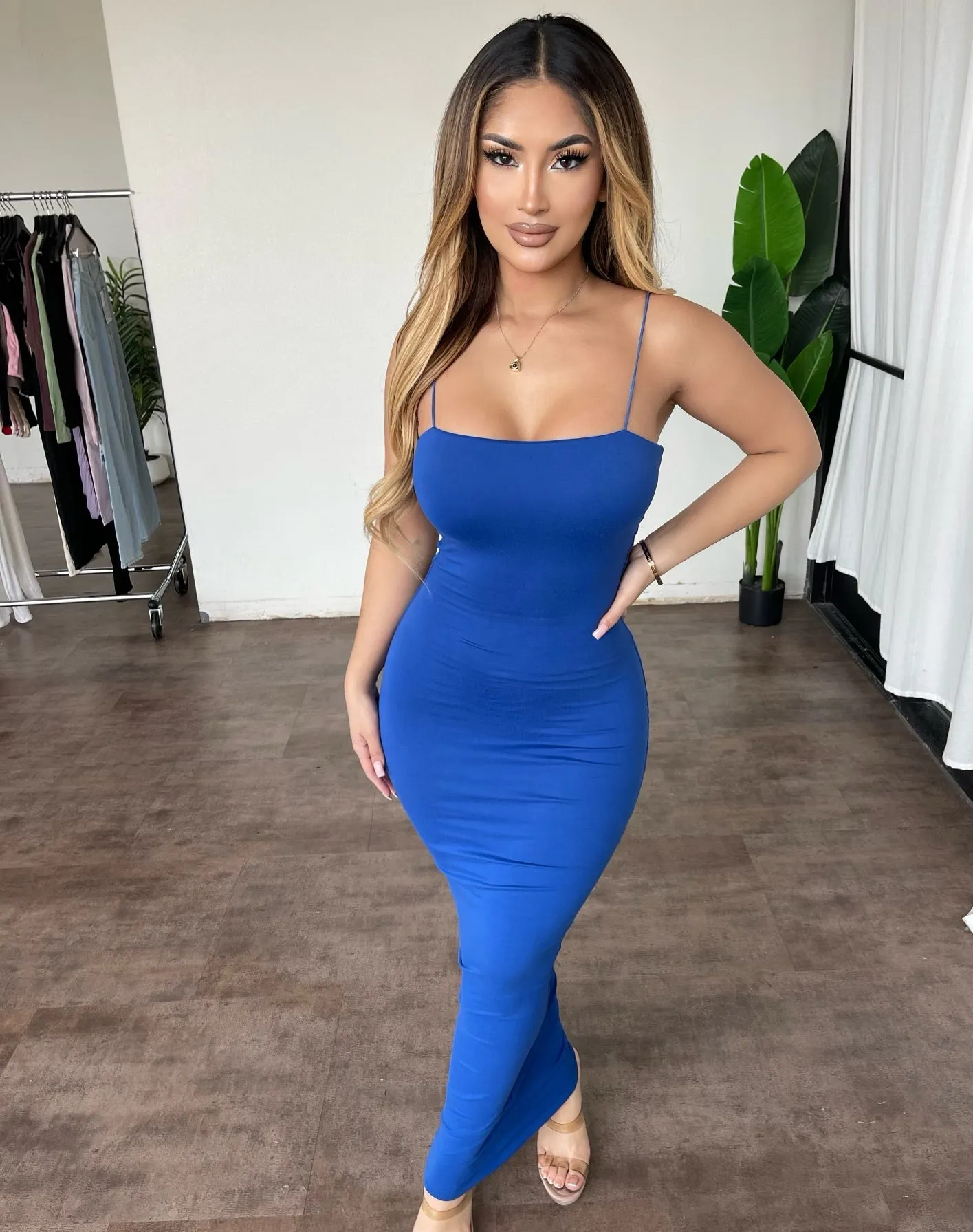 Kim Maxi Dress(Royal Blue) sold by OOTDFash