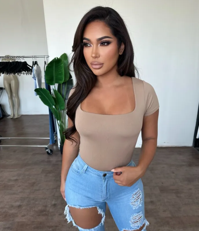 Ashley Top (Mocha) sold by OOTDFash