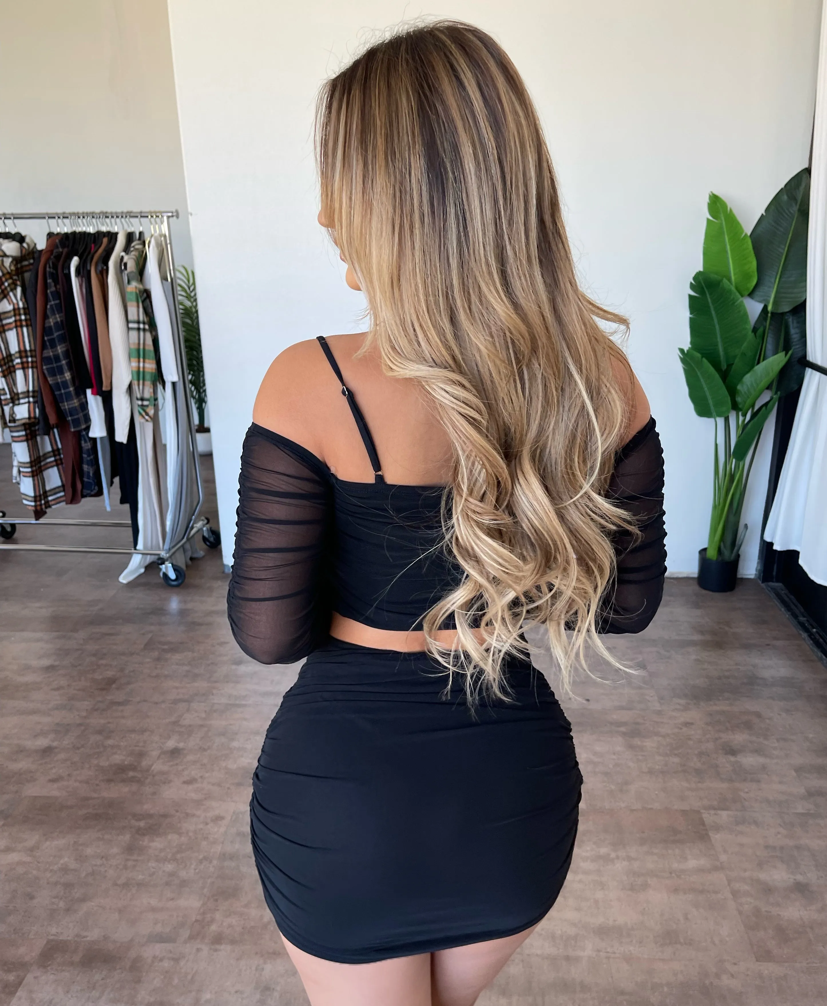 Juliet 2 Piece Set(Black) sold by OOTDFash product image thumbnail 2