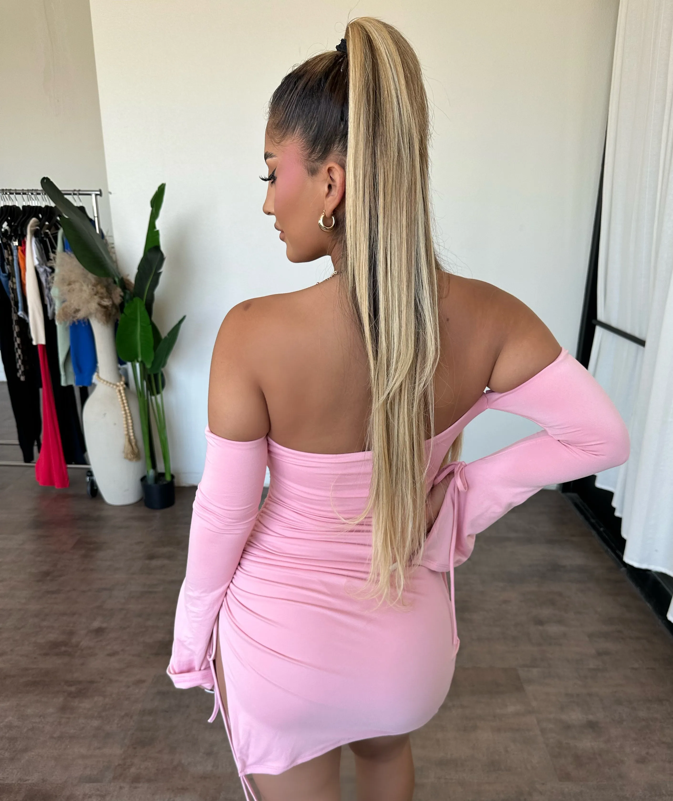 Dora Dress (Pink) sold by OOTDFash product image thumbnail 2