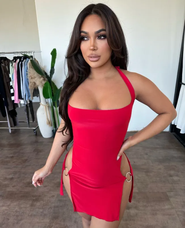 Missy Dress (Red) sold by OOTDFash