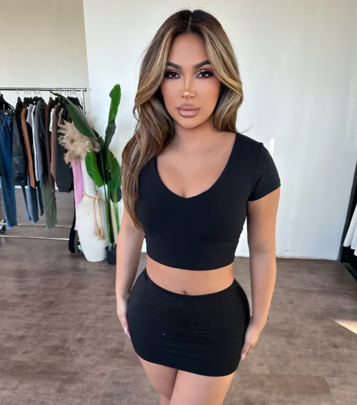 Bailey Top (Black) sold by OOTDFash